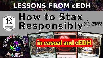 How to Play Stax Responsibly in cEDH & Casual | Competitive Commander Deck Building & Analysis