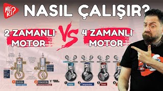 Nasıl Çalışır? 2 Zamanlı Motor ve 4 Zamanlı Motor | Hangisi daha iyi?