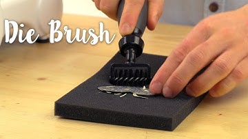 How to Use the Die Brush - Sizzix