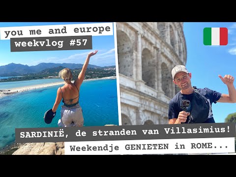 Weekvlog #57 Met de camper naar ROME, we sluiten SARDINIË af in VILLASIMIUS met PRACHTIGE STRANDEN!