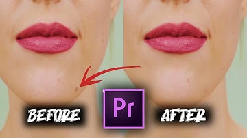 Easy Trick To Remove Dark Spot & Pimple In Adobe Premiere Pro