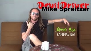 Interview with Mike Spreitzer (Devil Driver) in Berlin (Germany, BiNuu)