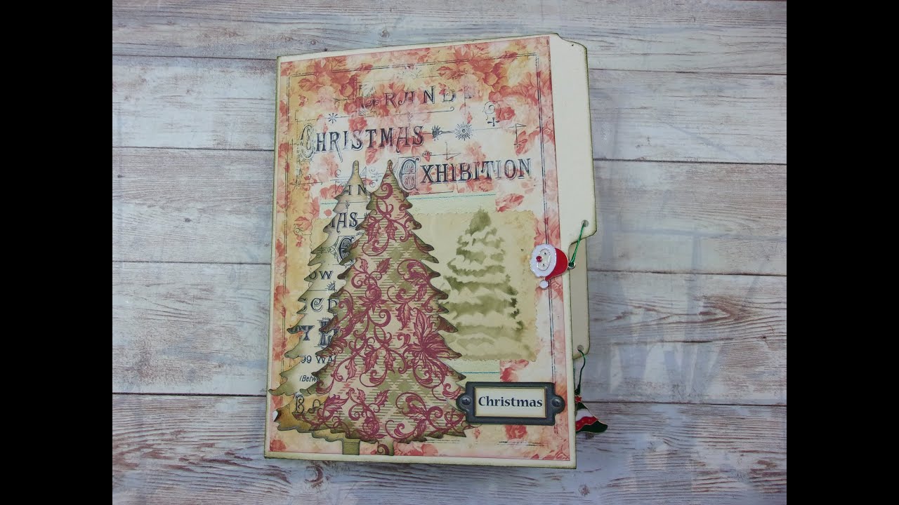 New Tim Holtz Sizzix Christmas 2023 Process Video #timholtz 