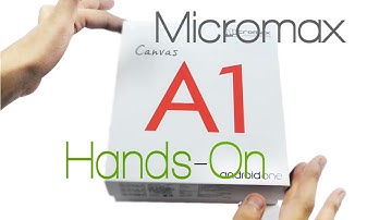 Micromax Canvas A1 - 1st Google Android One Phone Impressions | Unboxing & Hand On Review!