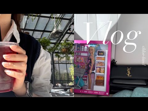 [Eng Sub 🇺🇸] 미국일상 Vlog |  혼자 카페 | K-BBQ | DISNEY 직원 이벤트 | 디스코 댄스파티 🪩 | 바비 선물 | 4년만에 만나는 친구