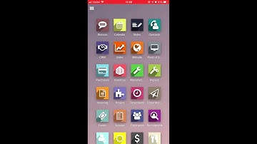 Odoo Mobile Apps Builder IOS App Demo Official Icons