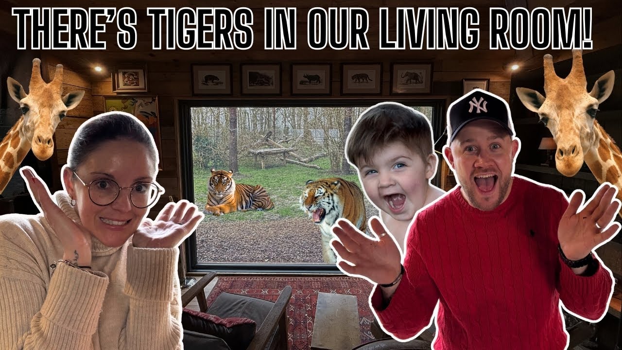 WOW! WHAT A DREAM COME TRUE! WE STAY IN THE FAMOUS ONCE IN A LIFE TIME TIGER LODGE AT PORT LYMPNE!