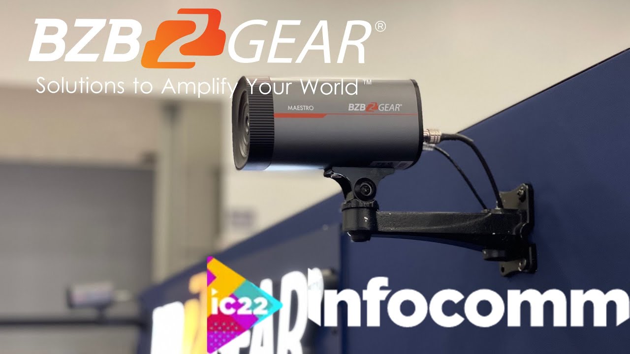 INFOCOMM 2022 | BZBGEAR BG-MAESTRO EPTZ Auto Tracking Camera