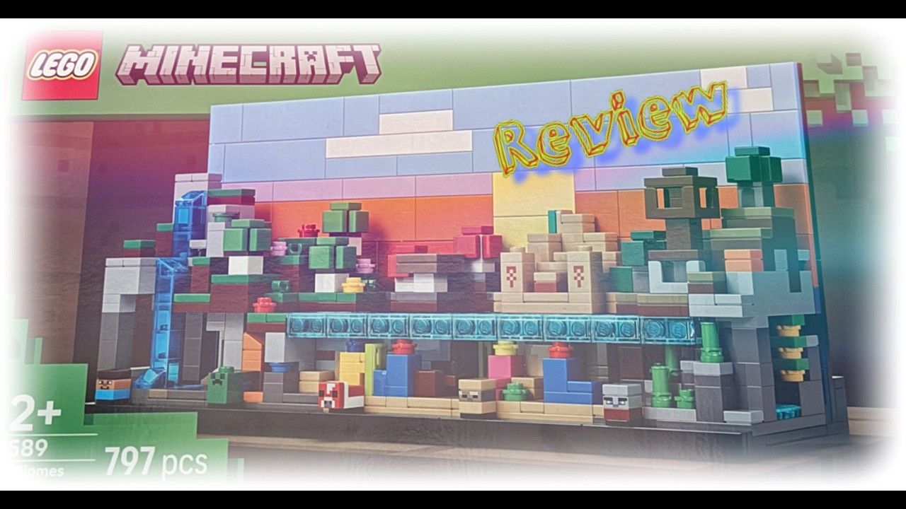 Lego Minecraft Mini Biomes 21589 Review