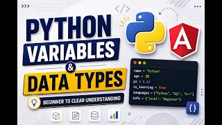 Python Variables Explained in Hindi | Variables &amp; Data Types for Beginners