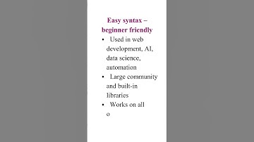 Python | What is Python | Features of Python| python basics for beginners #python