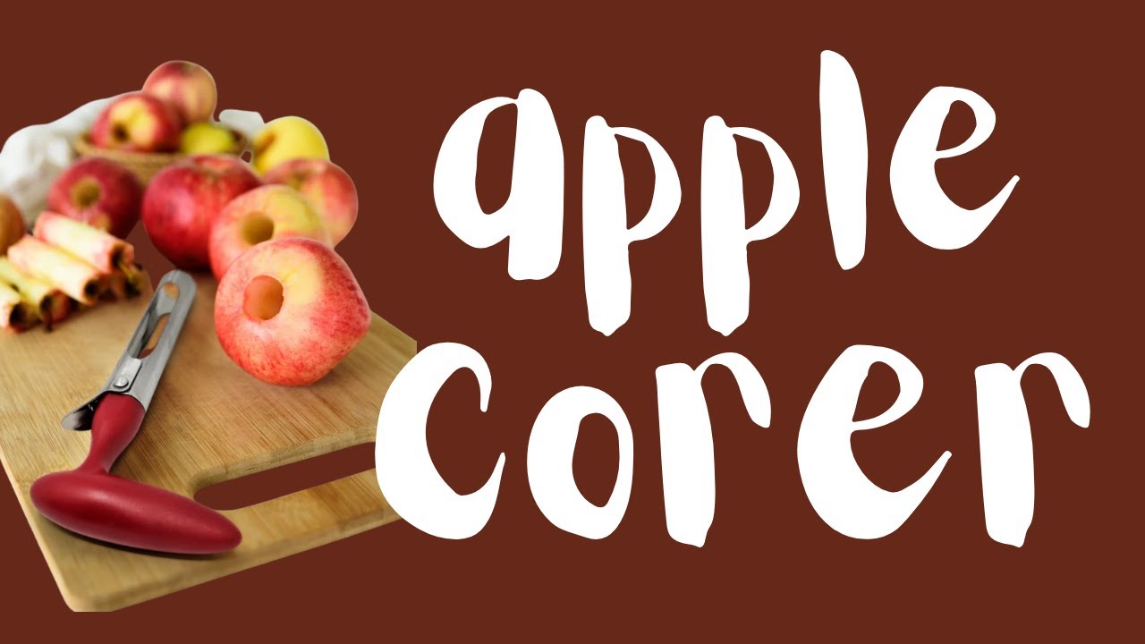 How To Core Your Apples Using The Zulay Kitchen Apple Corer YouTube