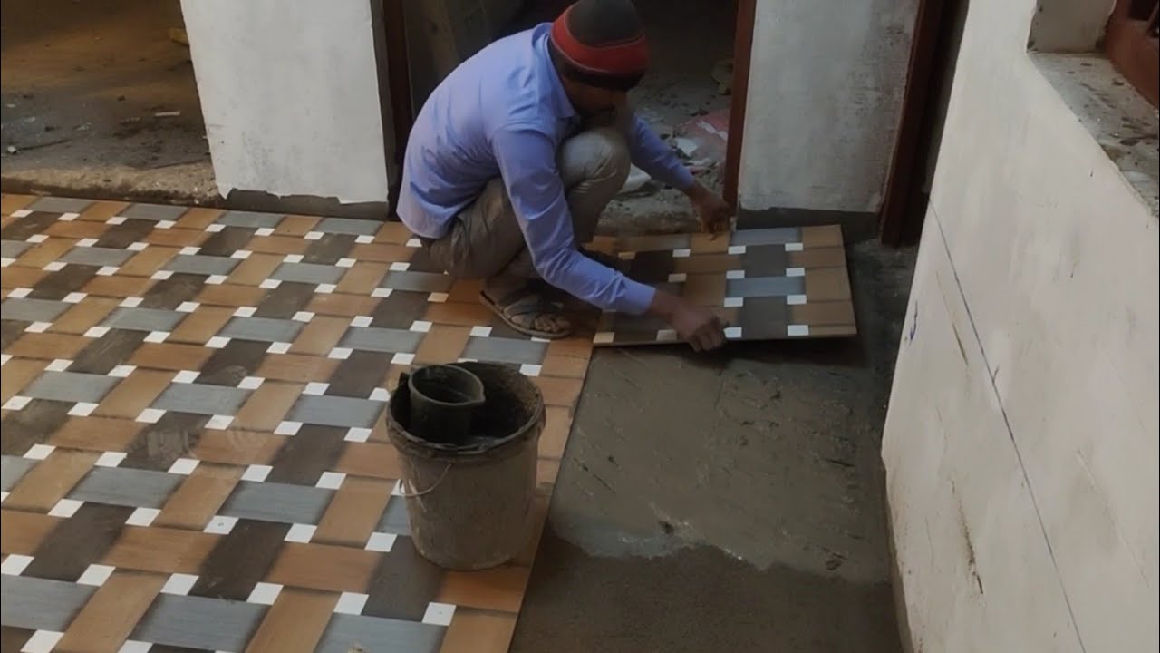 floor tiles kaise lagaen floor tiles mein dhalan kaise banaen floor