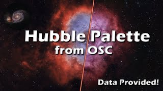 How To Process Your Nebula Images Into Hubble Palette | Tutorial
