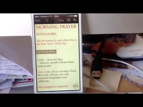 Text To Speech Video Tutorial Of Ibreviary Available On IOS 7 Only