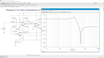 Op Amps: Morphing Filter