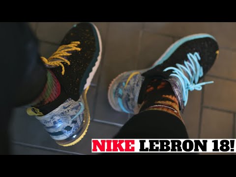 NIKE LEBRON 18 REFLECTIONS REVIEW & ON FEET! AIR ON THE TONGUE?!