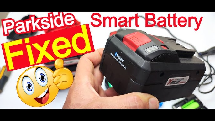 Parkside Performance Smart Battery PAPS 208 A1 20V 8Ah REVIEW - YouTube