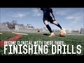 Three Essential Finishing Drills For Attackers | Individual Training For Footballers/Soccer Players