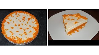 Carrot cheesecake || No oven,No egg,No bake cheesecake by luxurious Cooking  #LuxuriousCooking