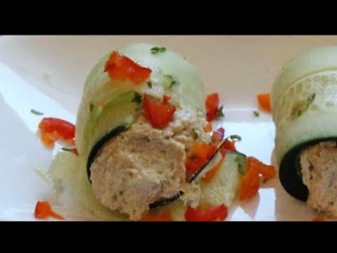 How to Make Chicken Salad Cucumber Roll Ups | It's Only Food w/Chef John Politte