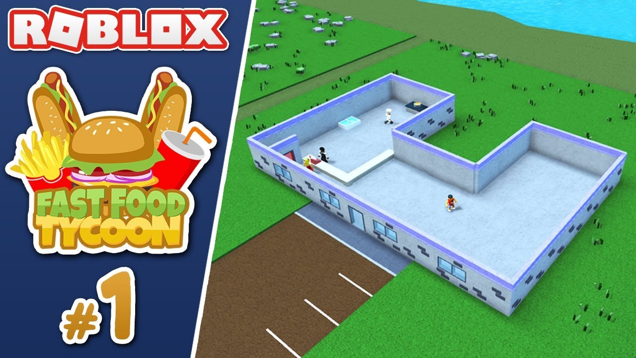 Building A Fast Food Restaurant In Roblox Fast Food Tycoon 1 - roblox fast food tycoon codes