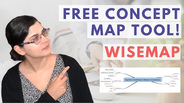 Create a Digital Concept Map (FREE) | WISEMAPPING TUTORIAL FOR TEACHERS
