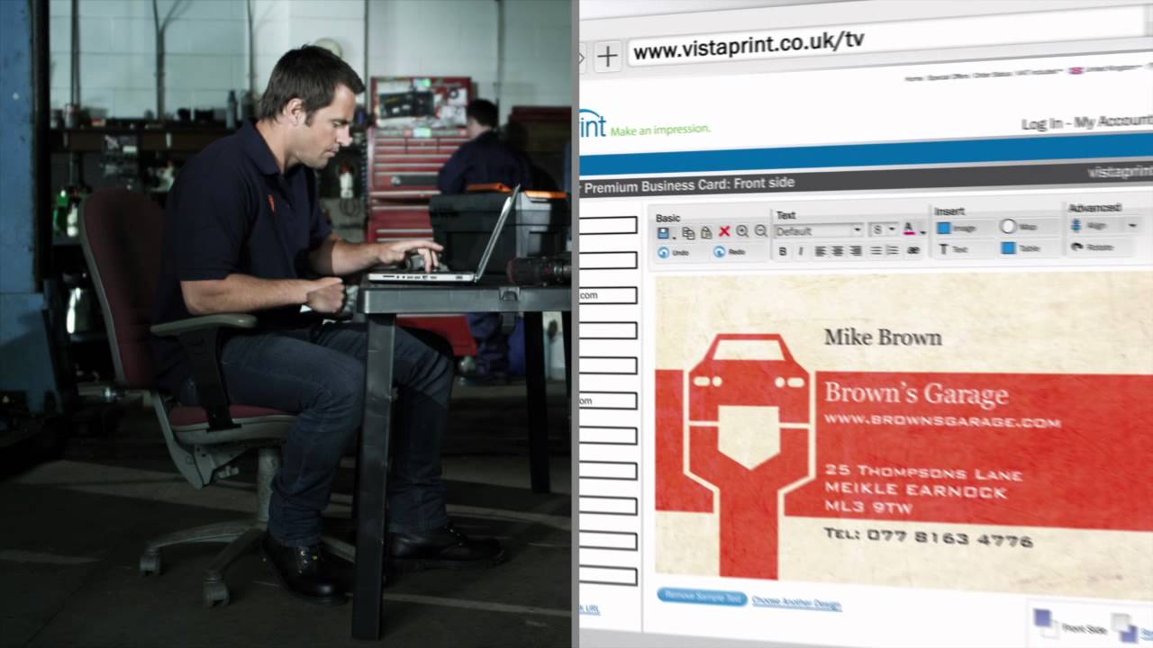 Vistaprint TV Advert UK in HD (version 2)