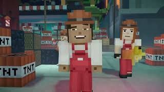 Minecraft: Story Mode Season 2 Episode 5 Part 2 Red Clip Female Jesse