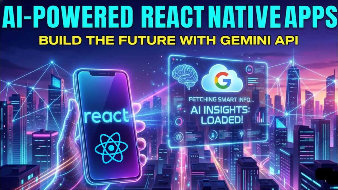 React Native Expo + Gemini API | Build Your First AI App (2026 ...