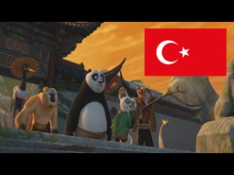 Kung Fu Panda 2 - Po & The Five leave for Gongmen [Turkish/Türkçe]