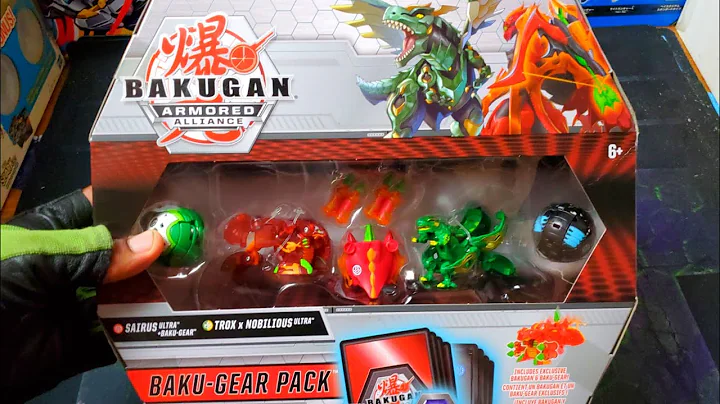 NEW BAKUGAN ARMORED ALLIANCE SAIRUS TROX X NOBILIO...