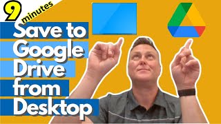 Move files to Google Drive from Desktop
