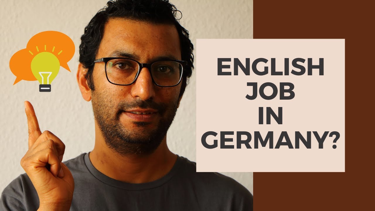 Job in germany for english speakers
