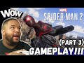 Spiderman 2 gameplay part 3 yurpnation reactions  stream livestream