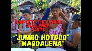 Jumbo Hotdog X Magdalena Complete the Lyrics with Dance Challenge Part2 | Isla Camotes Vibes screenshot 5