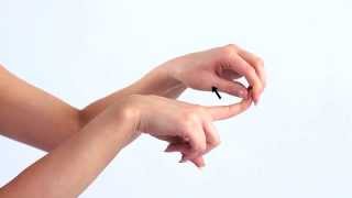 Assisted finger extension exercise