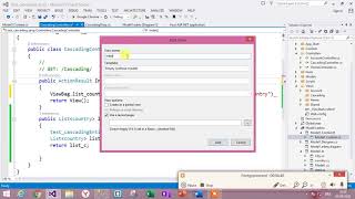 61. ASP.NET MVC 5 Cascading DropDownList  part 2