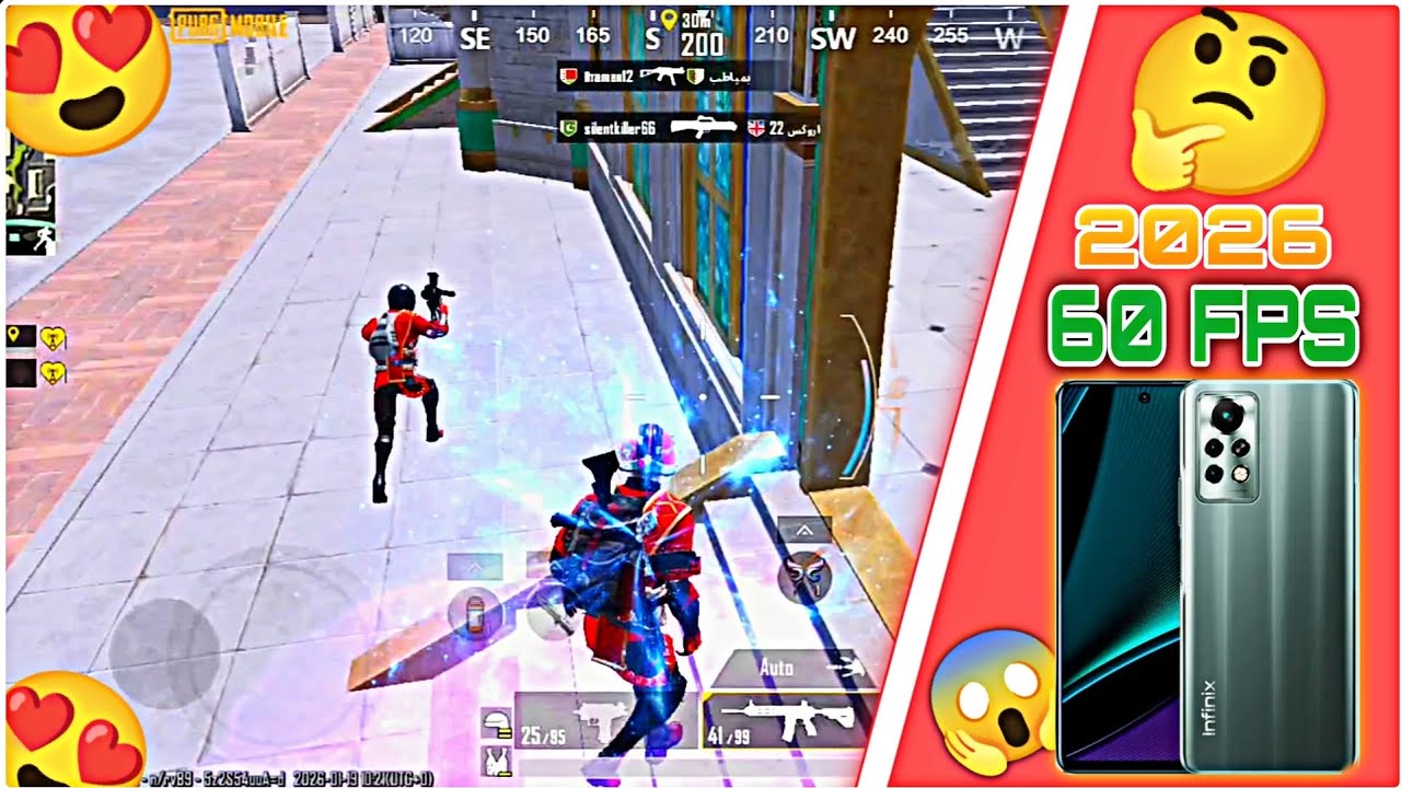 PUBG on Infinix Note 11 Pro 2026 — Insane 90 FPS Gameplay!
