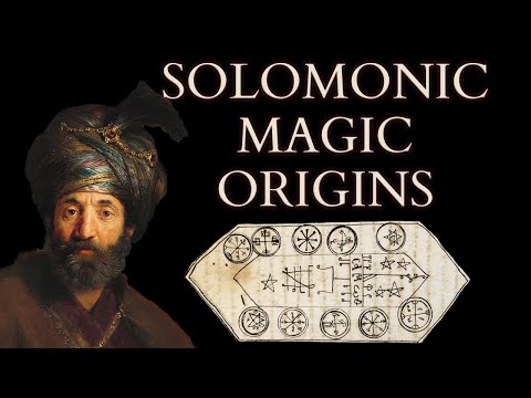 Earliest Manual Of The Magic Of Solomon - Origin Of The Lesser Key Of Solomon x Medieval Necromancy