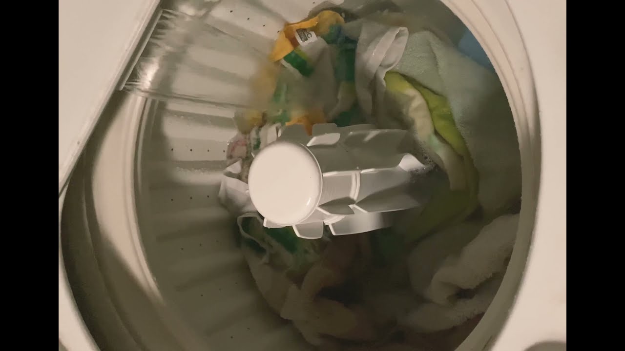 GE Profile Washer “Small” Load Towels QuickRinse Cycle YouTube