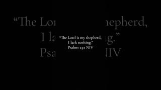 #Lord #shepherd #lack #bible #psalms