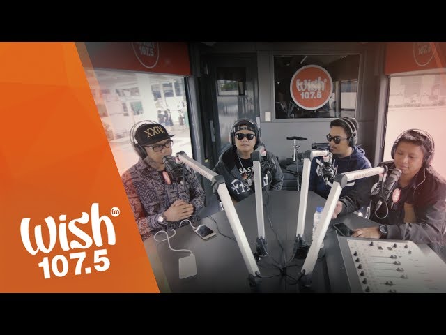 Smugglaz, Curse One, Dello and Flict-G perform Nakakamiss LIVE on Wish 107.5 Bus class=