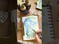 Loosing watercolor hyacinths flowers #stilllifepainting #spring #loosewatercolorpainting