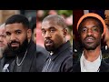 Drake Leaks song from Kanye West Dissing him ft Andre 3000. Kanye Claims  GD and Warns Drake 2 chill
