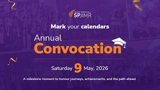 SPJIMR Annual Convocation 2026: Evening session