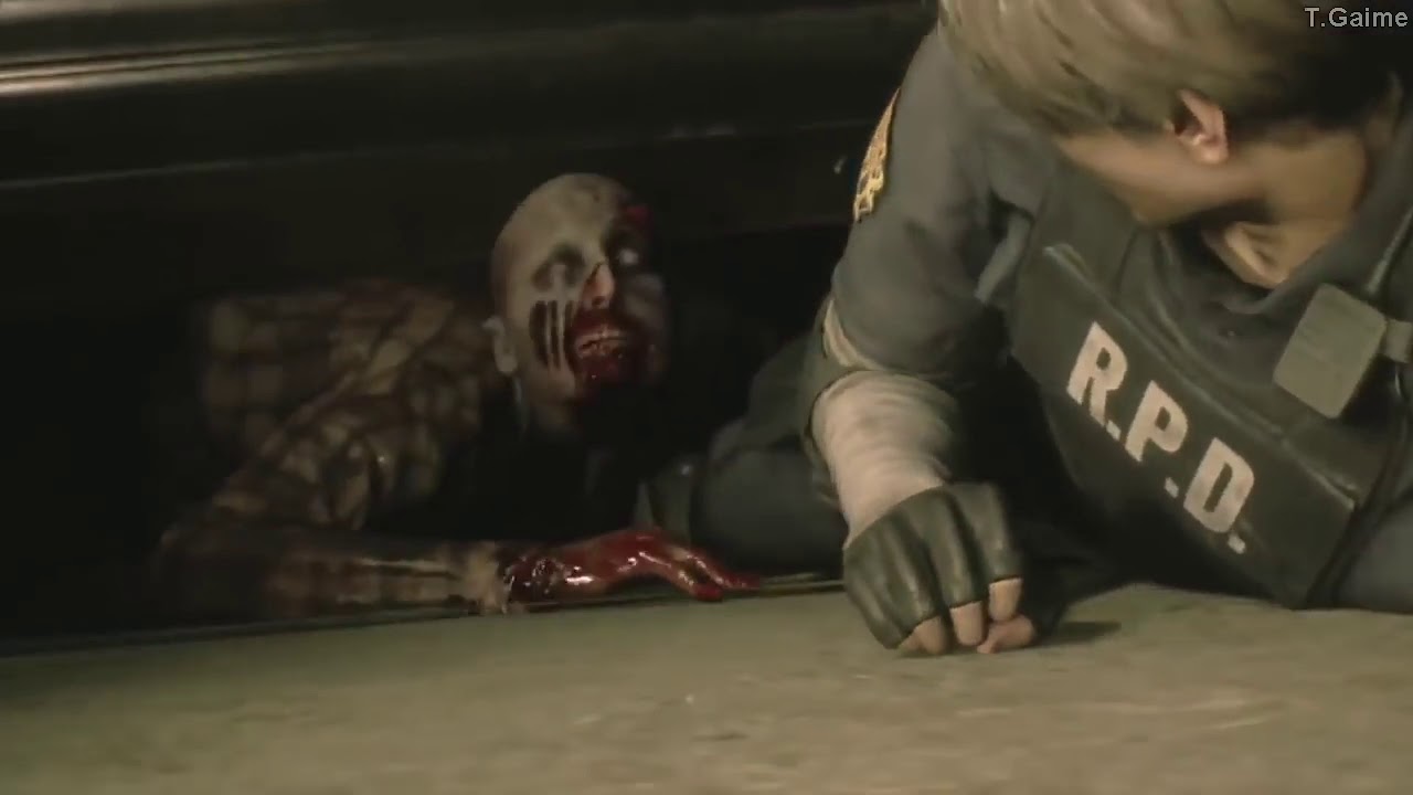 Геймплей Resident Evil 2 (Remake) за Леона с TGS 2018