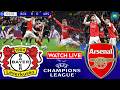 Bayer Leverkusen V Arsenal Football LIVE Arsenal Vs Leverkusen Fo UEFA Champions League 2025 26