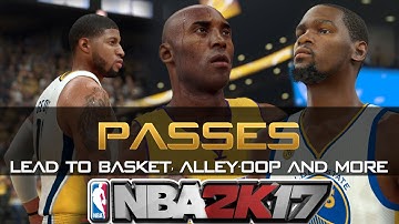 NBA 2K17 Passes Tutorial/Guide - How to do Alley-oop, flashy and more