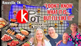 NEW KPOT Korean BBQ & Hot Pot with Rich and Jen in Knoxville! Faith food and chaos?